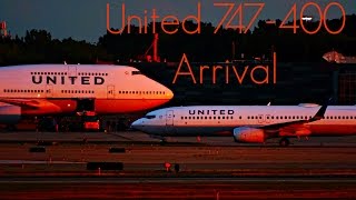 [Rare Charter] United 747-400 Arrival to Cleveland (CLE/KCLE)