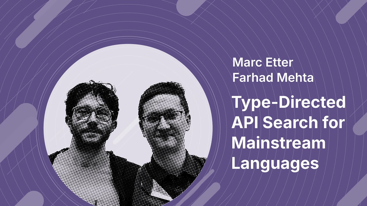 Mehta Api M. Etter & F. Mehta: Towards Type-Directed API Search for Mainstream ...