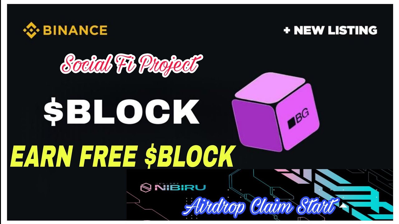Block Airdrop Social Fi Project |Nibiru airdrop Claim Process |Block Listing Binance 