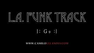 Backing Tracks - LA Funk (G7) chords