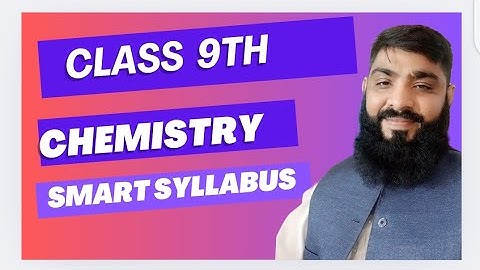 smart syllabus class 9 chemistry ll ALP Accelerated learning program
