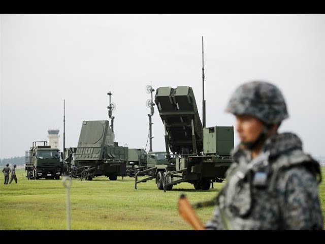 米軍横田基地で空自PAC3訓練＝北朝鮮ミサイル発射直後 - YouTube
