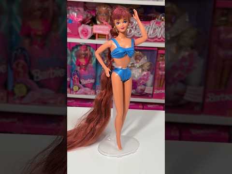 JEWEL HAIR MERMAID MIDGE THRIFT DOLL RESTORATION 💜 #barbiecollector #vintage #barbie