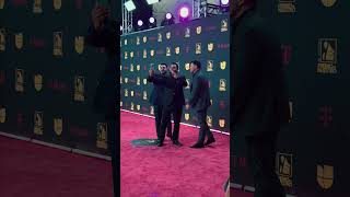 @banda_ms ayer en la alfombra roja de #PremioLoNuestro 2024 por @univision #BandaMS #AlfombraRoja