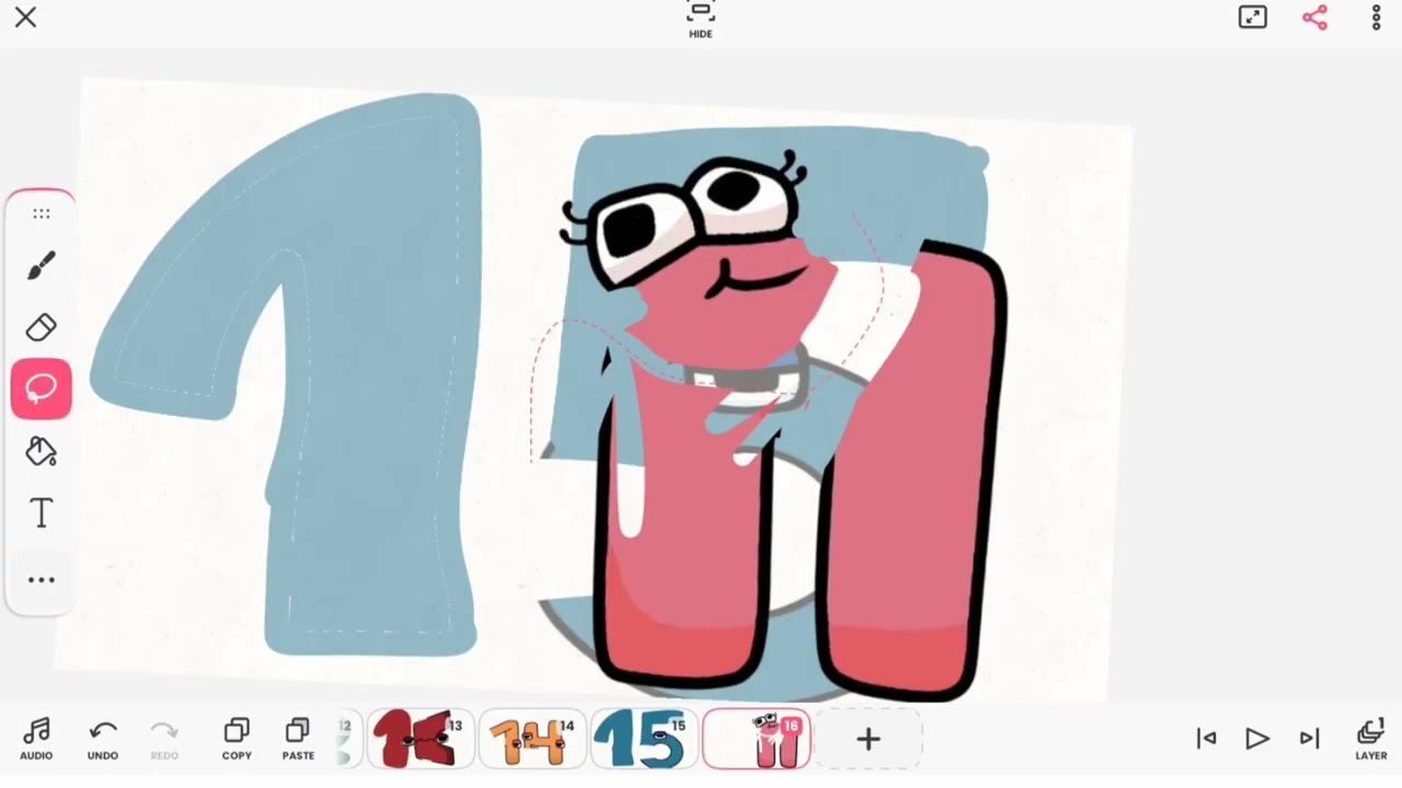 How to make number lore?