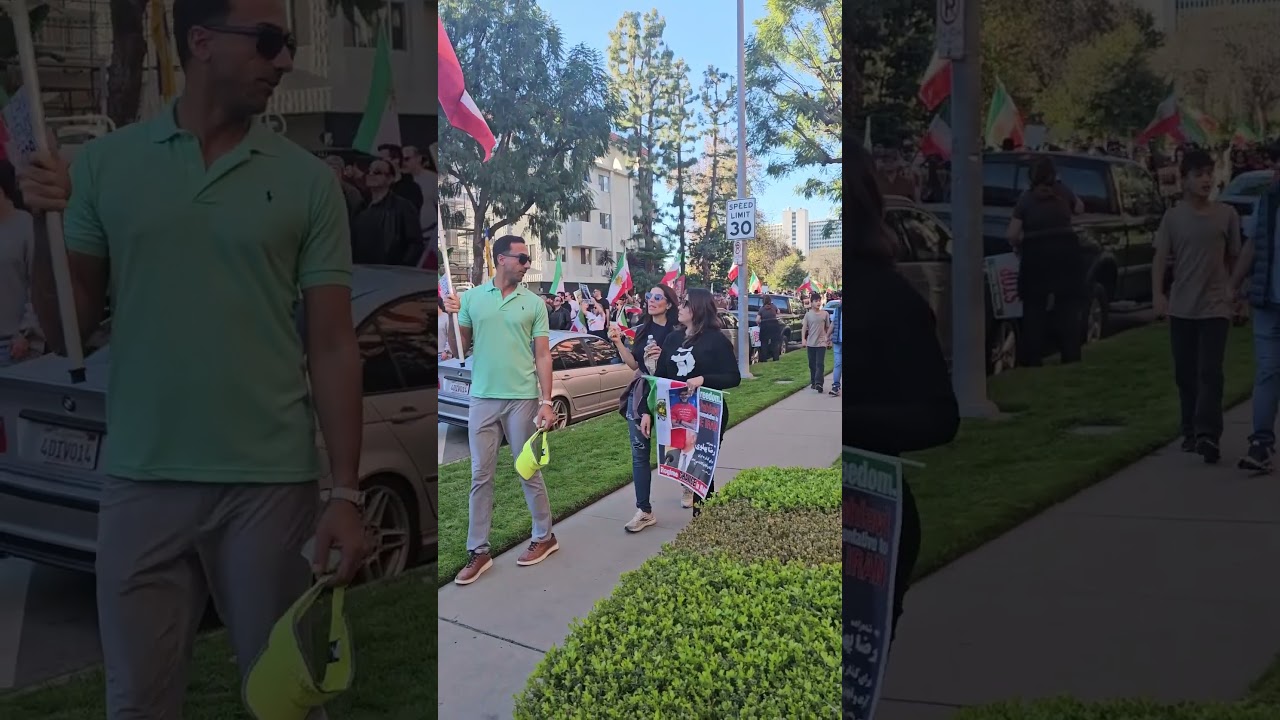 Man Arrested After Driving U-Haul Truck Through Crowd of Iran Protesters