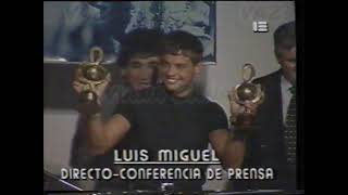 Luis Miguel  Conferencia de Prensa 1993 Argentina