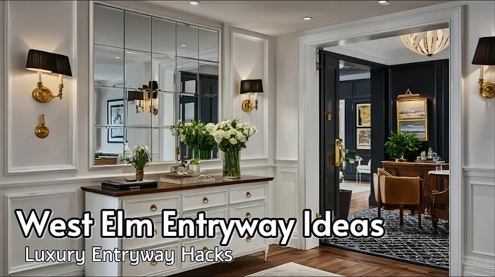 Luxury and Elegance Entryways for Small Homes: West Elm-Inspired Designs with Premium Finishes thumbnail