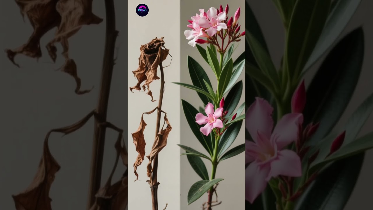 The Most Beautiful Killer Plant You’ll Ever See 🌸☠️ | Oleander’s Deadly Secret