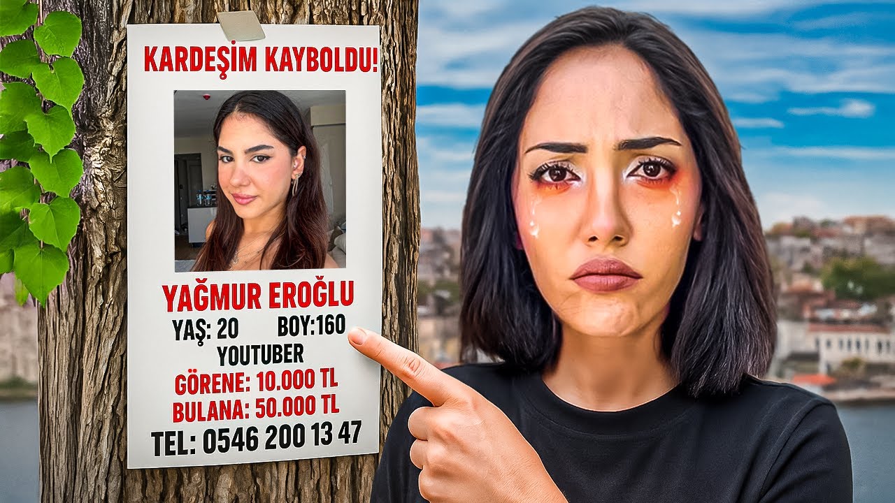 KARDEŞİM YAĞMUR KAYBOLDU !!! ( BULANA 50.000 TL ÖDÜL )