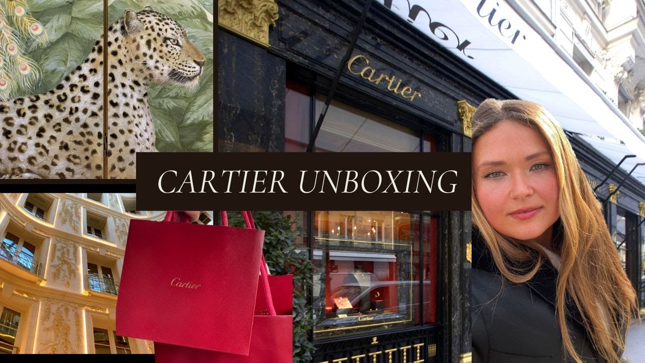PARIS CARTIER shopping experience & UNBOXING 