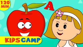 ABC Phonics Song  A For Apple  ABC Alphabet Songs | Sounds for Children By KidsCamp