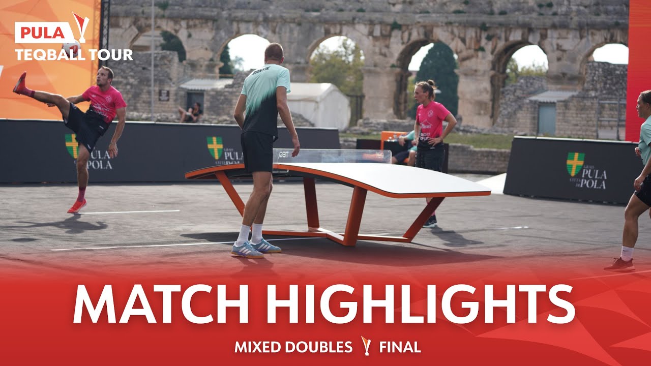 Teqball Tour - Pula | Mixed Doubles, Final | Highlights - YouTube
