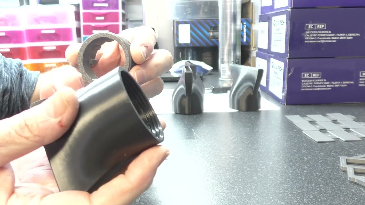 Обновление Qidi Plus 4. Насадка и адаптер для фена GHD Air 1.0.