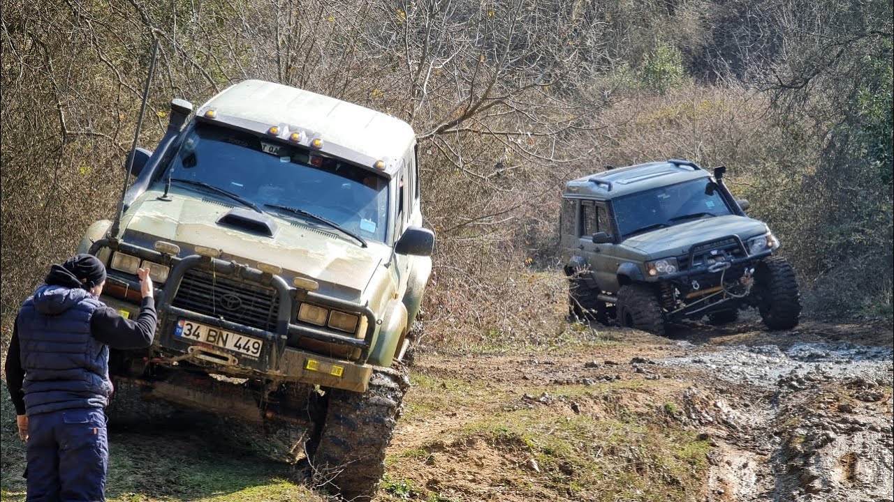 Land Rover Discovery TD5x5 & Toyota Land Cruiser 80 - OFF ROAD / Extreme Mud