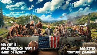 Far Cry 5 Walkthrough Part 1 - Hard Difficulty (HD 1080p)