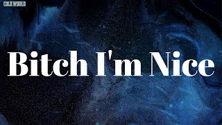 Bitch I&#39;m Nice (Lyrics) - Doechii