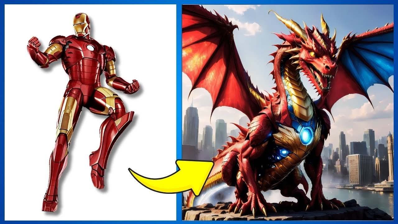AVENGERS But DRAGON VENGERS 🔥 All Characters (Marvel & DC) 2024 - YouTube