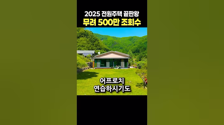 500만 조회수를 기록 주택매물