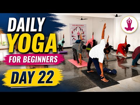 Daily Yoga For Beginners Day 22