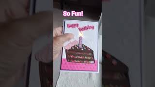 Awesome Shaker Light Up Card!
