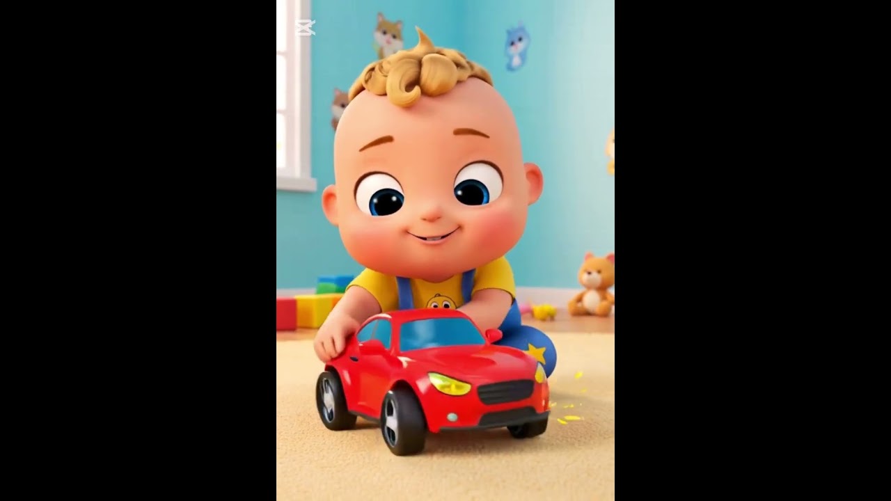 Cute Baby Morning Adventure 🌞 | Toys, Rabbit & Fun | Kids Cartoon Urdu & English