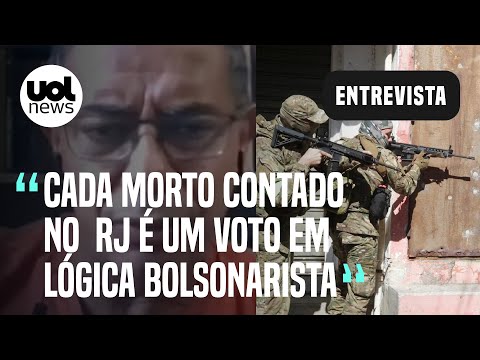 Mortes no Complexo do Alemão: Patamar de mortes cresce porque é política eleitoral, diz sociólogo