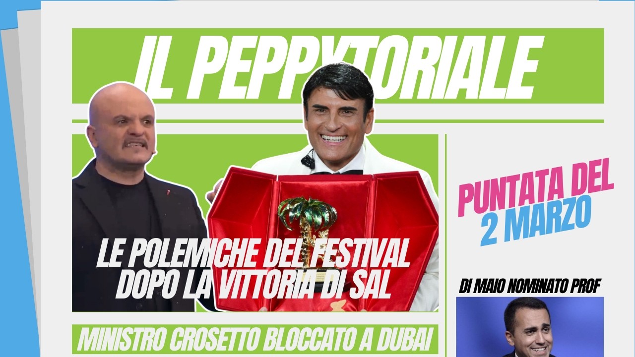 PEPPY NIGHT | Il Peppytoriale del 2 Marzo