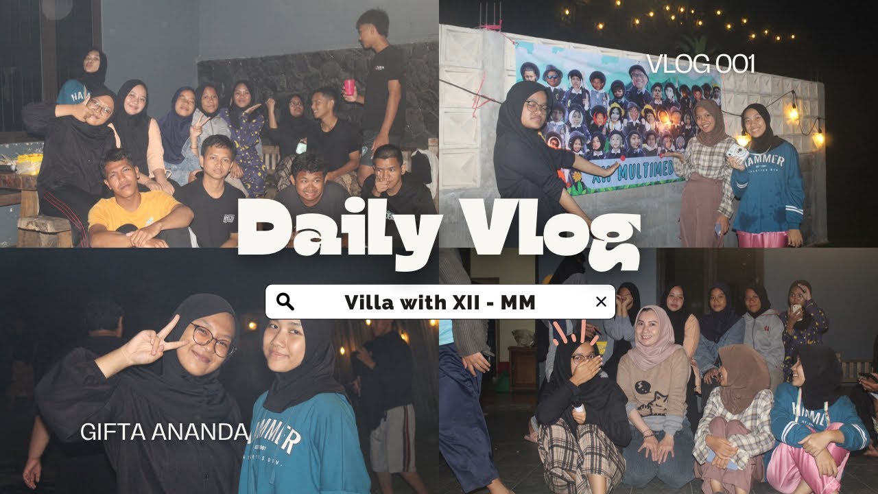 gifta’s vlog 001 | healing ke villa vitez puncak sekelas