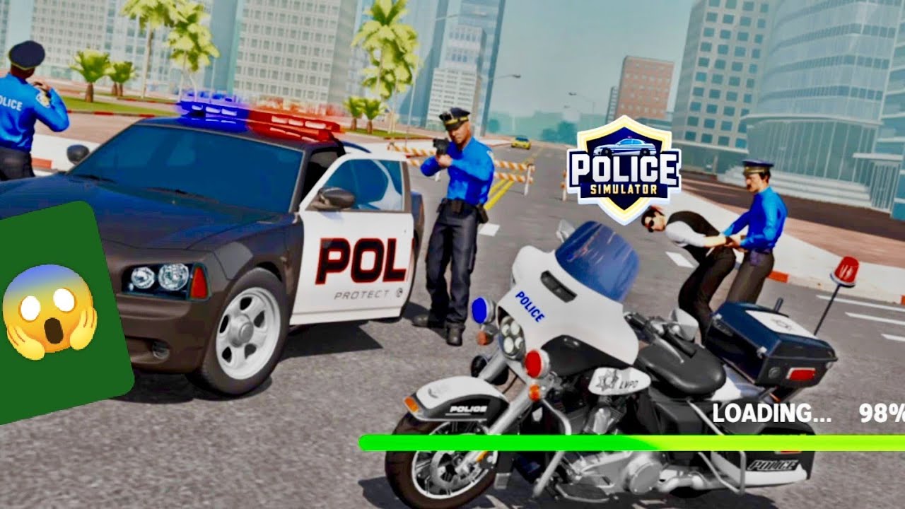 Police car chase simulator 3D 🚓 Real City cop Pursuit Full Android Gameplay 🚨