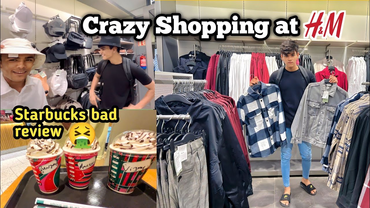 H&M Haul Shopping | H&M winter collection | budget shopping |funny vlog