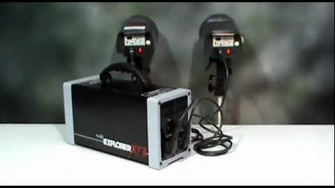 Tronix Explorer XT3 with two (2) Elinchrom D-Lite 4