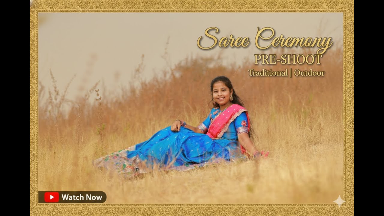 SAREE CEREMONY PRE SHOOT 2026 | RK PHOTOGRAPHY