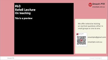 Private collecvtion #63 On teaching [preview] 真题语音预览