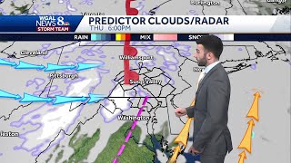 Noon update: Hour-by-hour snow forecast for South-Central Pennsylvania