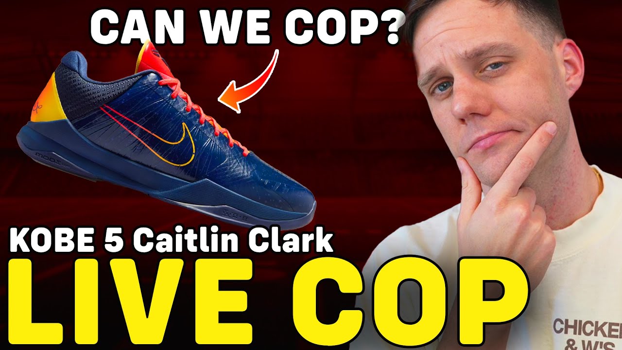 LIVE COP: NIKE KOBE 5 PROTRO CAITLIN CLARK