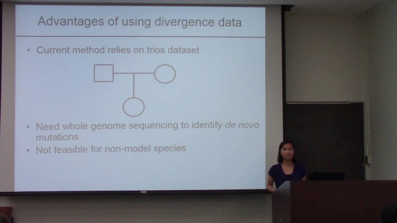 Tanya Phung: "Detecting mutagenic recombination using genome-wide divergence data"