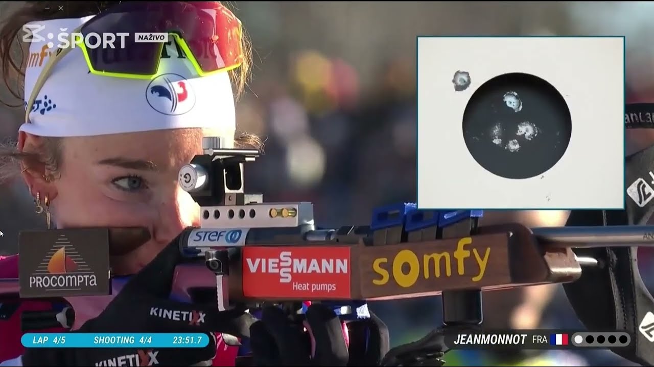 Simply Lovely Lou Jeanmonnot - That smile after a successful shooting!