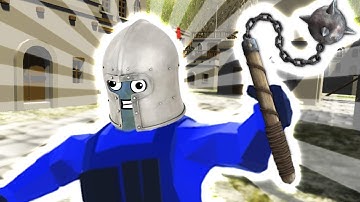 RAVENFIELD MEDIEVAL WARFARE! ⚔️ Ravenfield Custom Map Beta Gameplay 💥