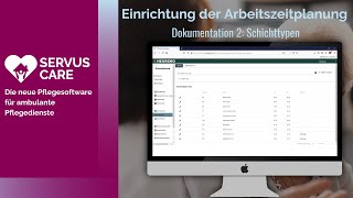 Schichttypen - Einrichtung Der Arbeitszeitplanung In Servuscare