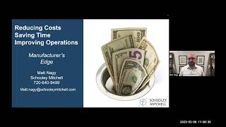 Reducing Costs, Saving Time, and Improving Operations