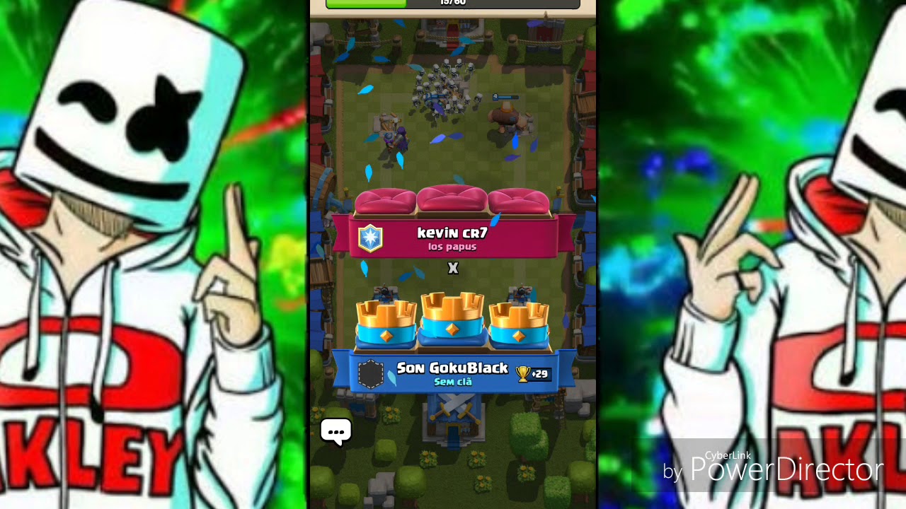 Gameplay Zuereira De Clash Royale video editing software free