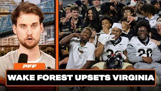 Wake Forest vs. Virginia Review | PFF Grade Release Show