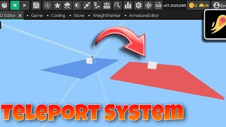 Teleport System In It's Magic Game Engine || Teleport System 🤫|| It's magic game engine 👍