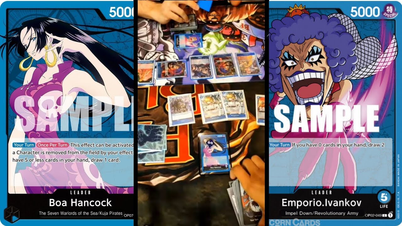 Boa Hancock VS Emporio Ivankov / One Piece TCG Local Tournament / 