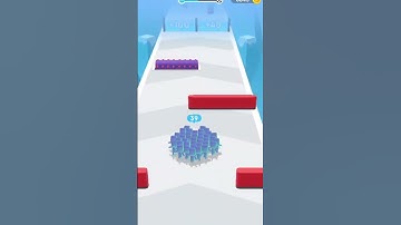 Count Master! Perfect play(Failed😱to win!😍) Lvl 126#games #youtubeshorts #game #shorts  #countmaster