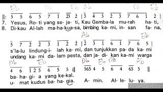 Madah Ekaristi sekuensia  Edisi Lama