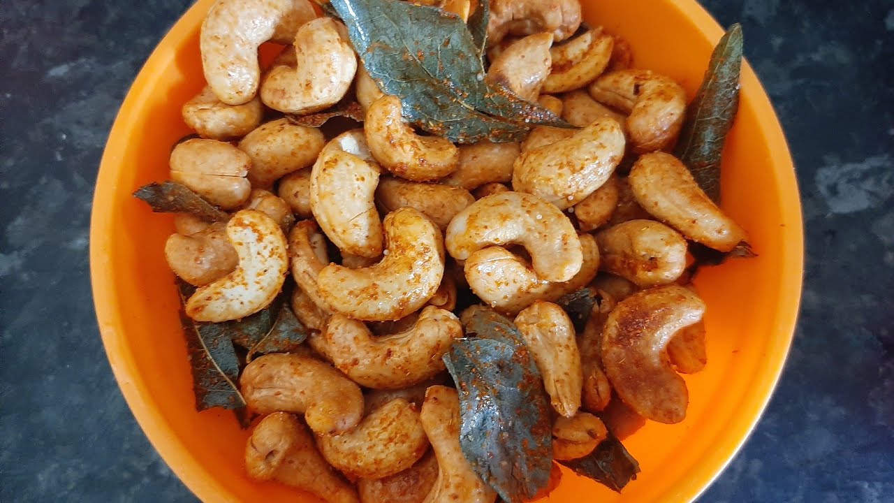மசாலா முந்திரி /Spiced cashews/Cashew / Indian Spiced Cashews Recipe/INDIAN SPICED/masala