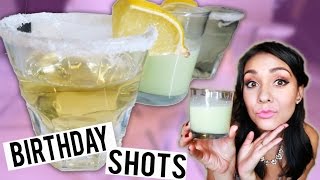 Itzzz myyyy birthdayyyy (it's not). i taught steve how to make some
bomb shots. now he has no excuses! lemon drop shot 1 oz vodka triple
sec ...