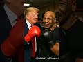 Trump &amp; Mike Tyson Friendly Boxing Face-Off 🥊🔥 | Ultra Realistic Gym Moment #shorts